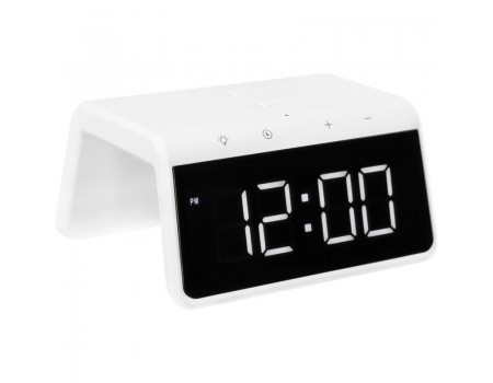 Розумний годинник Gelius Pro Smart Desktop Clock Time Bridge GP-SDC01 + Wirless Charging