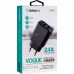 Сетевое зарядное устройство Gelius Pro Vogue GP-HC011 2USB 2.4A Black