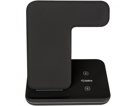Бездротовий зарядний пристрій Gelius Pro Wireless Charger 3in1 15W GP-AWC01 Black