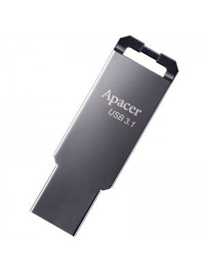 USB 3.1 Flash 64Gb Apacer AH360 metal Ashy