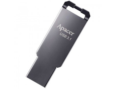 USB 3.1 Flash 64Gb Apacer AH360 metal Ashy