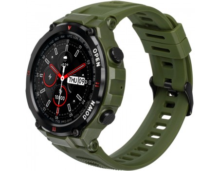 Смарт часы Gelius Pro GP-SW008 (G-WATCH) Bluetooth Call (IPX7) Navy Green