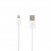 Автомобильное зарядное устройство 2USB LDNIO (3.6A) White + USB Cable Lightning (DL-C301)