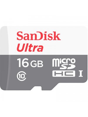 Карта пам'яті microSDHC 16Gb SanDisk Ultra (UHS-1) (R-80Mb/s)