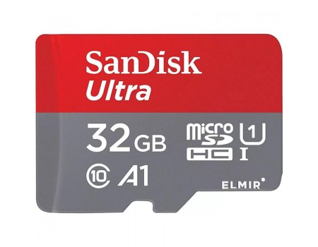 Карта пам'яті microSDHC 32Gb SanDisk Ultra (100Mb/s) (Class 10) (UHS-1)