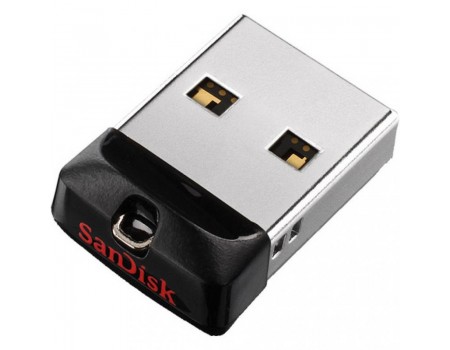 USB 2.0 Flash 64Gb SanDisk Cruzer Fit Black/Red