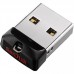 USB 2.0 Flash 64Gb SanDisk Cruzer Fit Black/Red