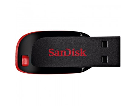 USB 2.0 Flash 32Gb SanDisk Cruzer Blade Black/Red
