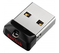 USB 2.0 Flash 16Gb SanDisk Cruzer Fit Black