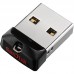 USB 2.0 Flash 16Gb SanDisk Cruzer Fit Black