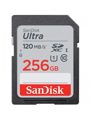 Карта пам'яті SDXC 256Gb SanDisk Ultra (R120Mb/s)(UHS-1)(Class 10)