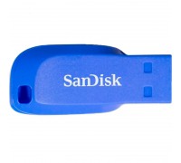 USB 2.0 Flash 16Gb SanDisk Cruzer Blade Blue Electric