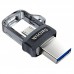 USB 3.0 Flash 64Gb SanDisk Ultra Dual OTG USB3.0/microUSB (150 Mb/s) Tr/Black