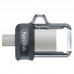 USB 3.0 Flash 64Gb SanDisk Ultra Dual OTG USB3.0/microUSB (150 Mb/s) Tr/Black