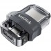 USB 3.0 Flash 16Gb SanDisk Ultra Dual OTG (130 Mb/s)