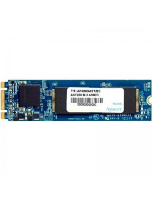 SSD M.2 480Gb Apacer AST280 Standard 2280 (AP480GAST280-1/480Gb/Sata3/TLC)