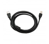 USB удлинитель 1,5м (Папа-Мама) AM-AF Black