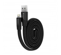 Кабель Devia Ring Y1 USB 2.0 to Lightning 2.4A 0.8M Чорний