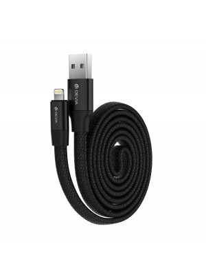 Кабель Devia Ring Y1 USB 2.0 to Lightning 2.4A 0.8M Чорний