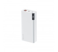 Універсальна мобільна батарея (повербанк) Remax Riji 30000mAh QC 22.5W Біла (RPP-257)