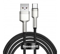 Кабель Baseus Cafule USB 2.0 to Type-C 66W 2M Чорний (CAKF000201)