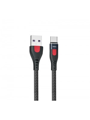 Кабель Remax Lesu Pro Aluminum Alloy USB 2.0 to Type-C 5A 1M Черный (RC-188a)