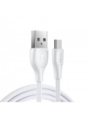 Кабель Remax Lesu Pro USB 2.0 to microUSB 2.1A 1M Белый (RC-160m-w)