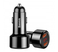 Автомобільний зарядний пристрій Baseus Magic Dual-USB QC 3.0 45W Чорний (CCMLC20A-01)