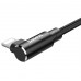 Кабель Baseus MVP Elbow Type Cable USB For lightning 2A 1M Black
