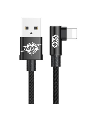 Кабель Baseus MVP Elbow Type Cable USB For lightning 2A 1M Black
