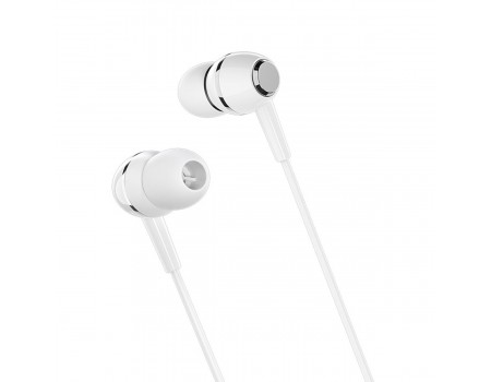 Наушники BOROFONE BM36 Acura Universal earphones with mic White