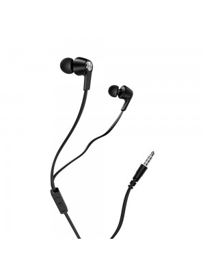 Наушники BOROFONE BM37 Noble sound wire control earphones with mic Black