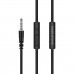 Наушники BOROFONE BM37 Noble sound wire control earphones with mic Black