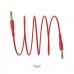 Аудiо-кабель BOROFONE BL1 Audiolink audio AUX cable, 1m Red
