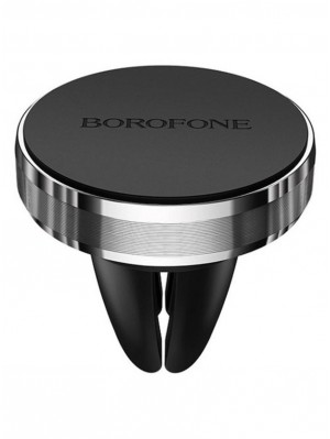 Тримач для мобільного BOROFONE BH8 Air outlet magnetic in-car holder Black