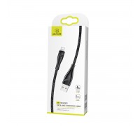 Кабель Usams US-SJ391 U41 Lightning Braided Data and Charging Cable 1m Black