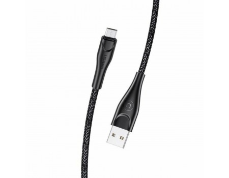 Кабель Usams US-SJ393 U41 Micro Braided Data and Charging Cable 1m Black