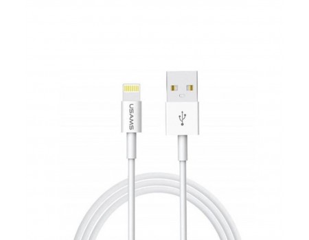 Кабель Usams US-SJ283 U23 Lightning Data and Charging Cable 1m White