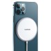 Беспроводное зарядное устройство Usams US-CD159 W1 Extra-thin Magnetic Fast Wireless Charger 15W (Max) White