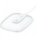 Беспроводное зарядное устройство Usams US-CD153 Ultra-thin Magnetic Fast Wireless Charger With Cable White