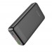 Универсальная мобильная батарея (повербанк) BOROFONE BJ19A Incredible PD20W+QC3.0 power bank 20000mAh Black