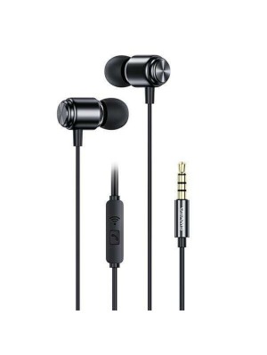 Навушники Usams US-SJ548 EP-44 3.5mm In-ear Earphone 1.2m Black