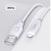 Кабель Usams US-SJ565 Lightning 2.4A Charging &amp; Data Cable Lithe Series 1.2m White