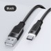 Кабель Usams US-SJ568 Type-C 6A Fast Charging &amp; Data Cable Lithe Series 1.2m Black