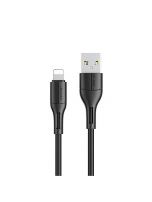 Кабель Usams US-SJ500 U68 Lightning Charging &amp; Data Cable 1m Black