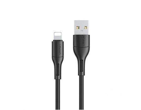 Кабель Usams US-SJ500 U68 Lightning Charging &amp; Data Cable 1m Black