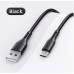 Кабель Usams US-SJ501 U68 Type-C Charging &amp; Data Cable 1m Black