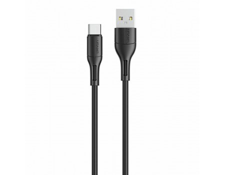 Кабель Usams US-SJ501 U68 Type-C Charging &amp; Data Cable 1m Black