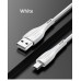 Кабель Usams US-SJ373 U38 Micro Charging and Data Cable 1m White