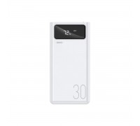 Универсальная мобильная батарея (повербанк) REMAX Mengine Series 30000mAh 4USB Power Bank RPP-112 White
